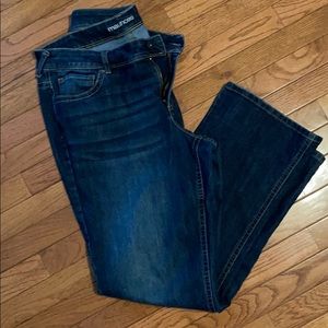 Maurices Dark Wash Boot Cut Jeans